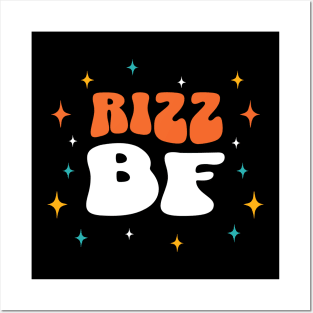 Rizz Boyfriend | BF | W Riz | Rizzler | Rizz god | Funny gamer meme | Streaming | Rizzard Posters and Art